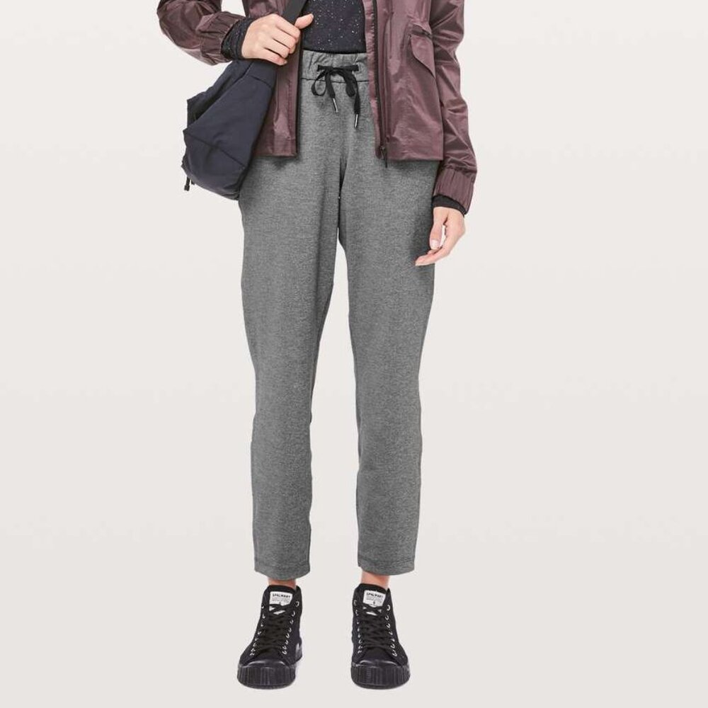 Lululemon Women's On The Fly Pant *27" - Black/Grey